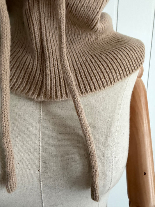 Balaclava / capucha camel