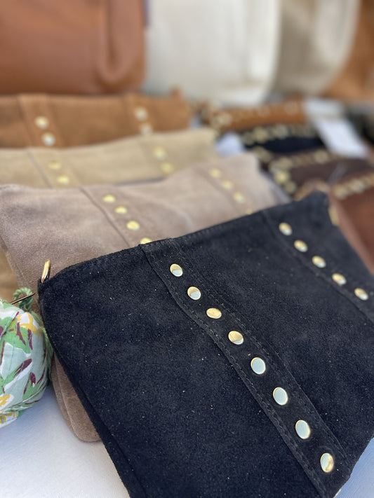 Bolso bandolera Alaska piel negro