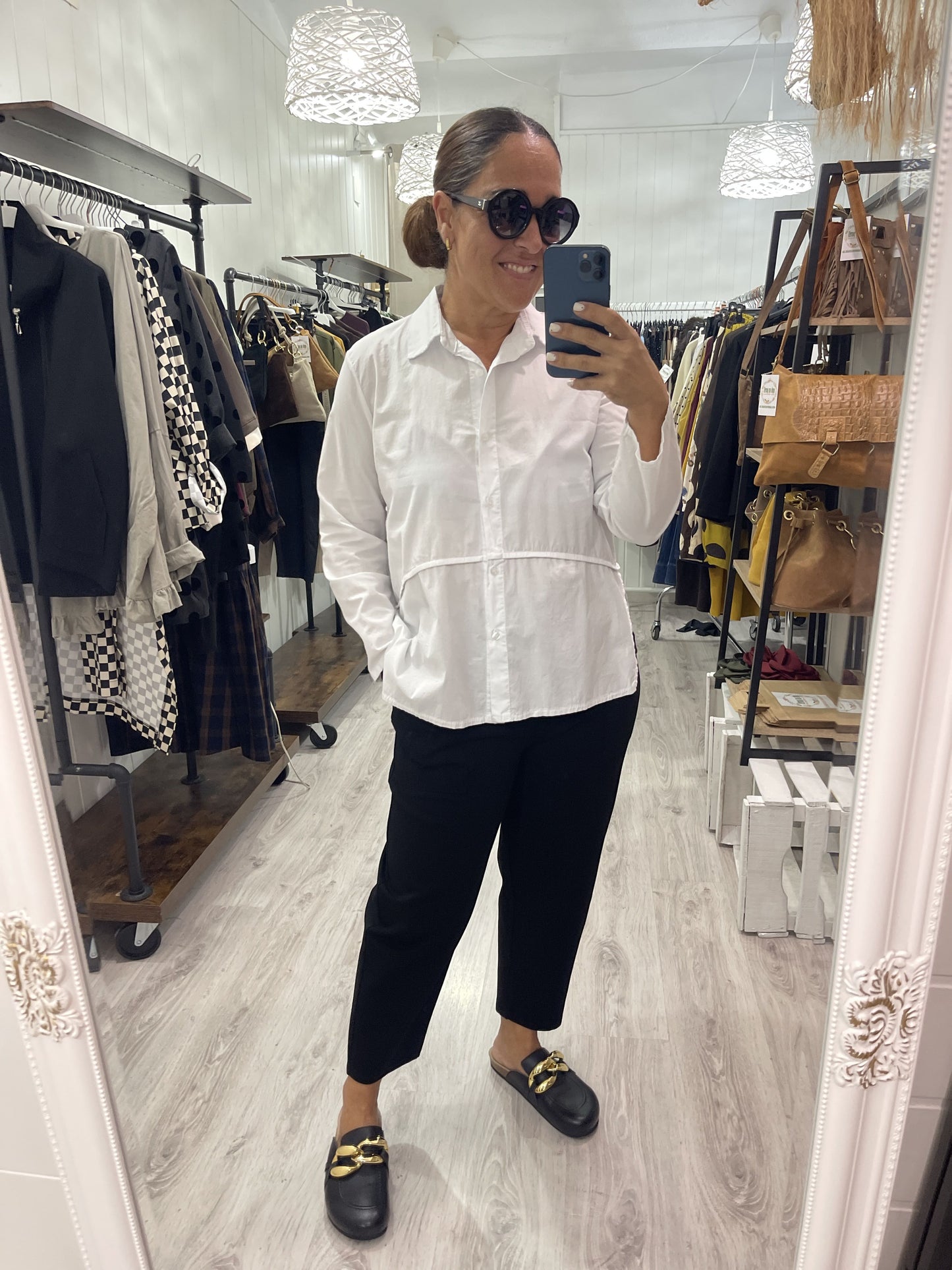 Camisa Amaia blanco