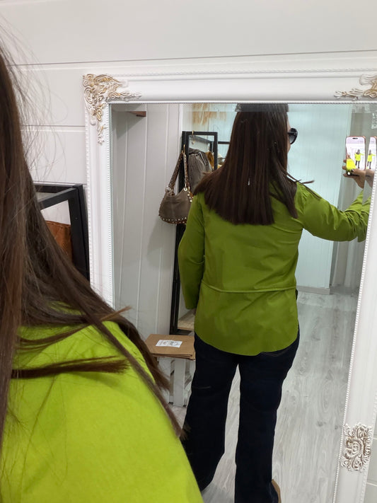 Camisa Amaia pistacho