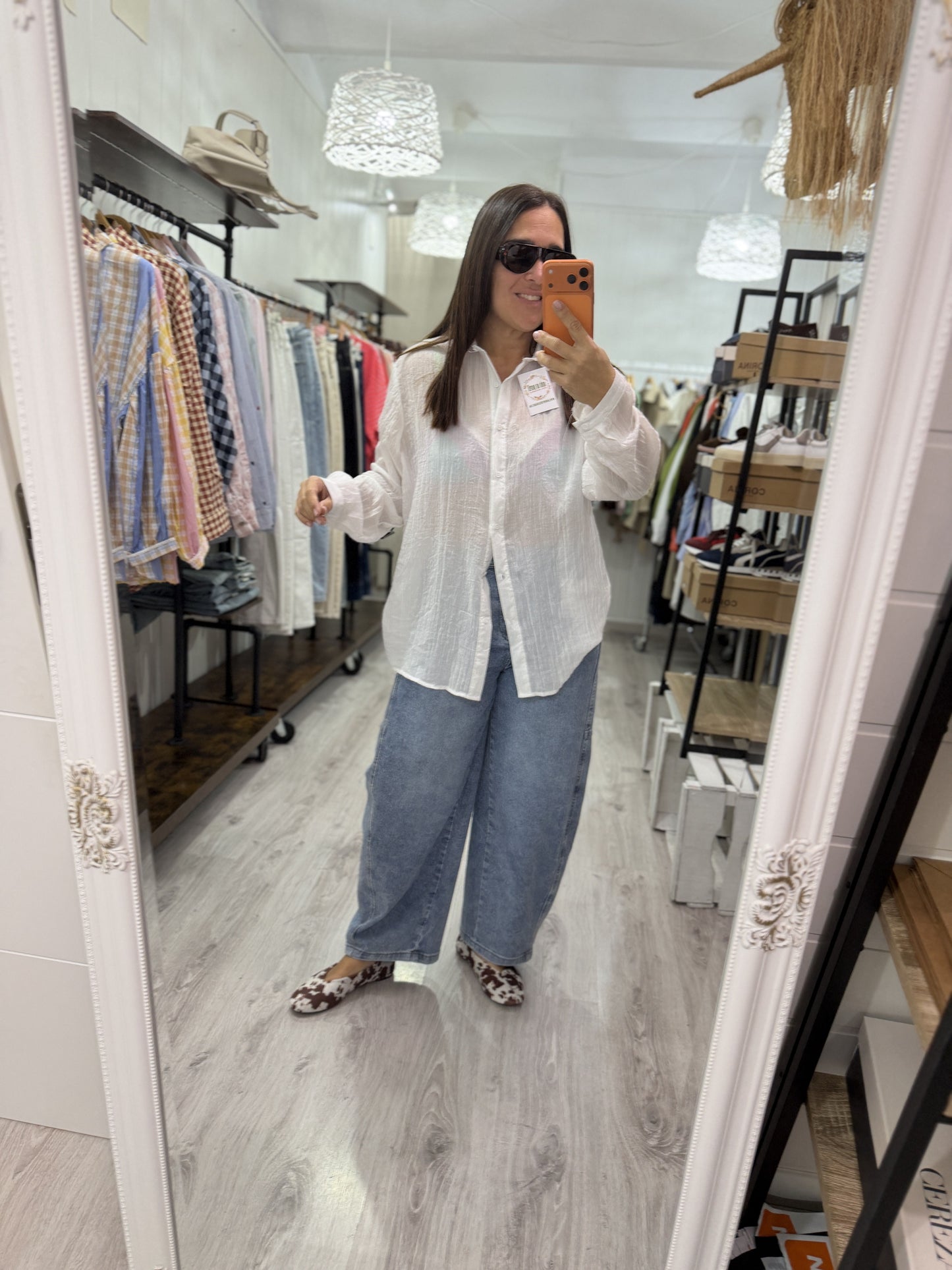 Camisa Silk blanco