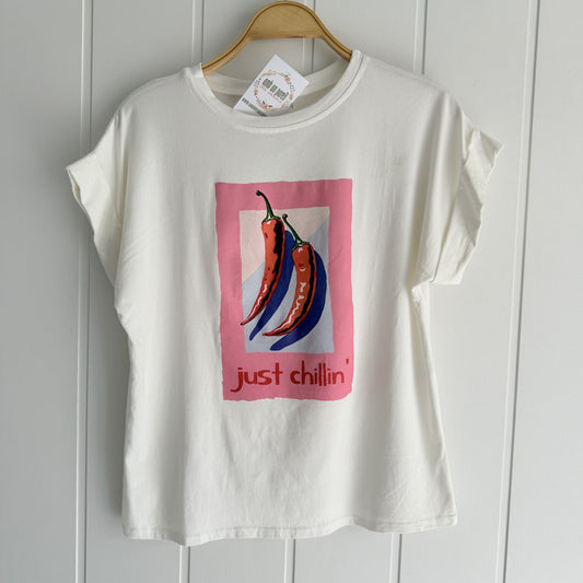 Camiseta Just Chillin Guindilla