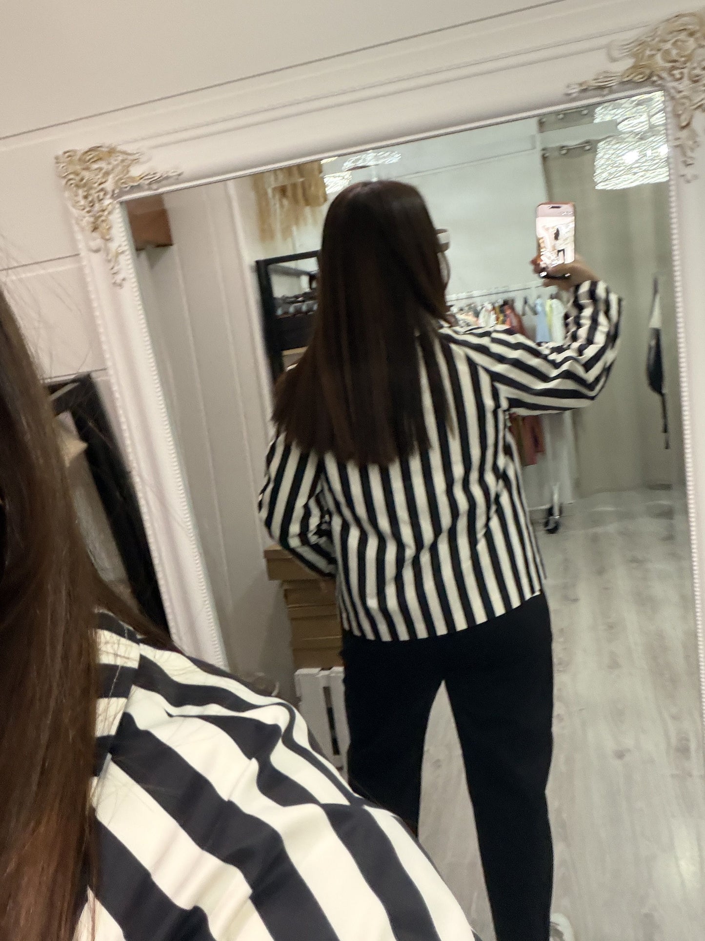 Pantalón Punto Roma basic negro