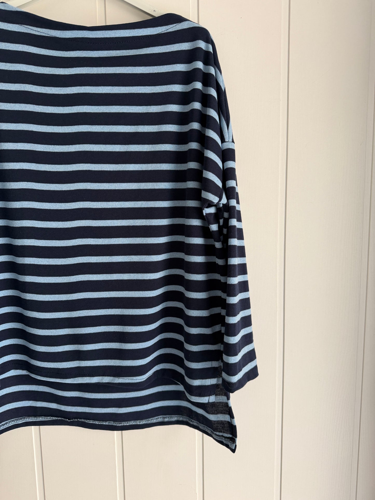 Camiseta Zumaia azul cielo y marino