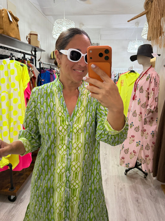 Camisola Peces verde