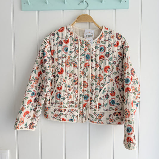 Chaqueta acolchada Floresta