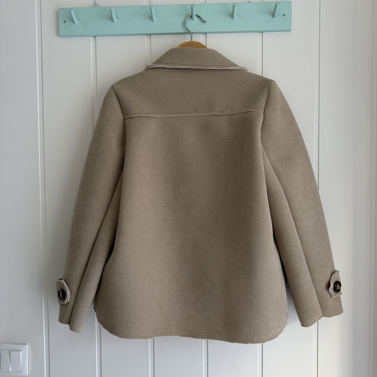 Chaqueta Neopreno beige