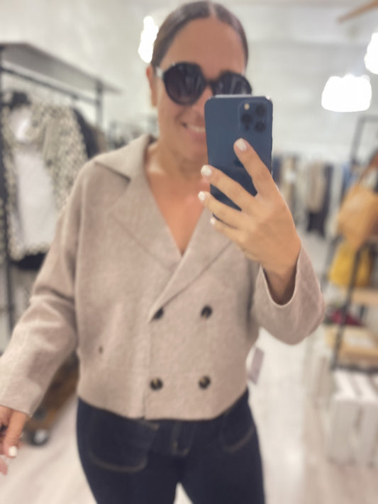 Chaqueta Bjorn taupe