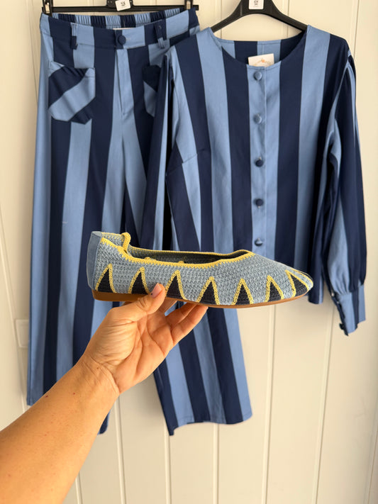 Chaqueta Leticia azules