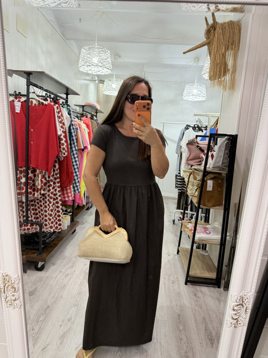 Vestido Cuerpo chocolate