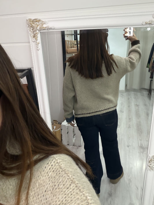 Chaqueta Aneto beige