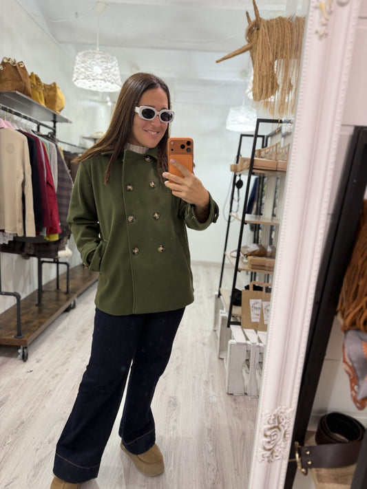 Abrigo Bilbo paño kaki