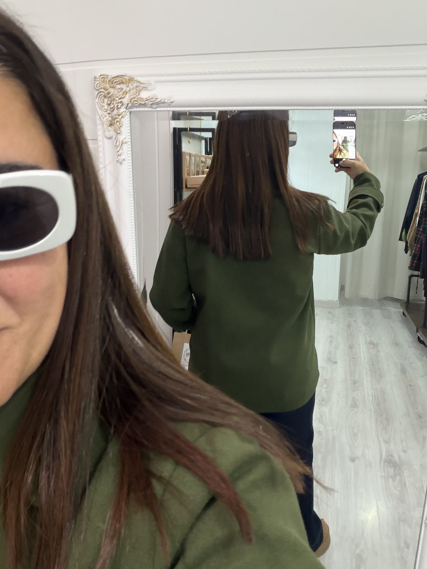 Abrigo Bilbo paño kaki