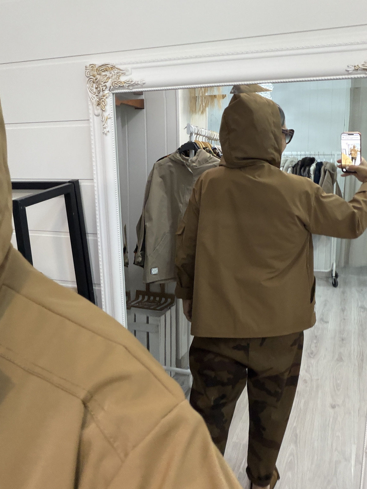 Parka Lis camel