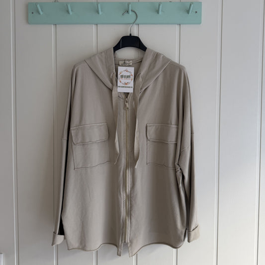 Chaqueta Jogger beige