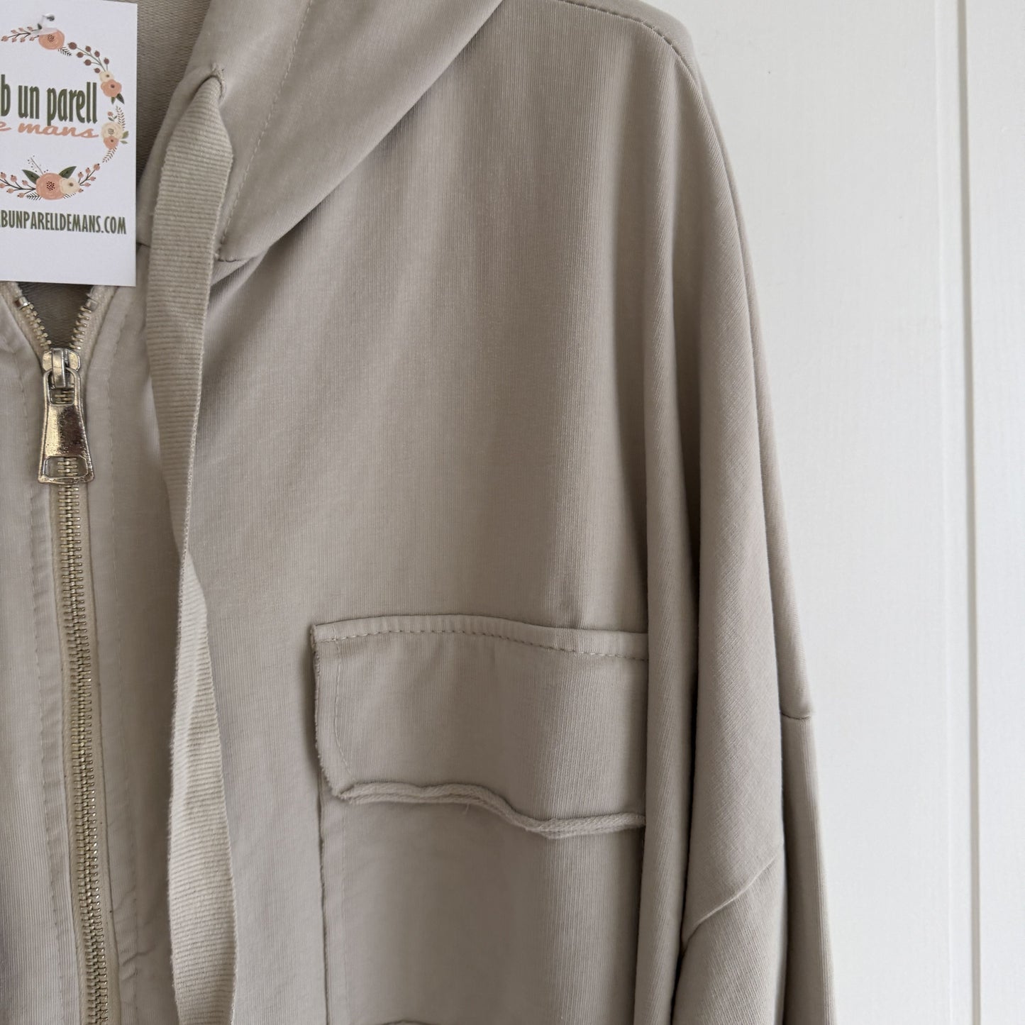 Chaqueta Jogger beige