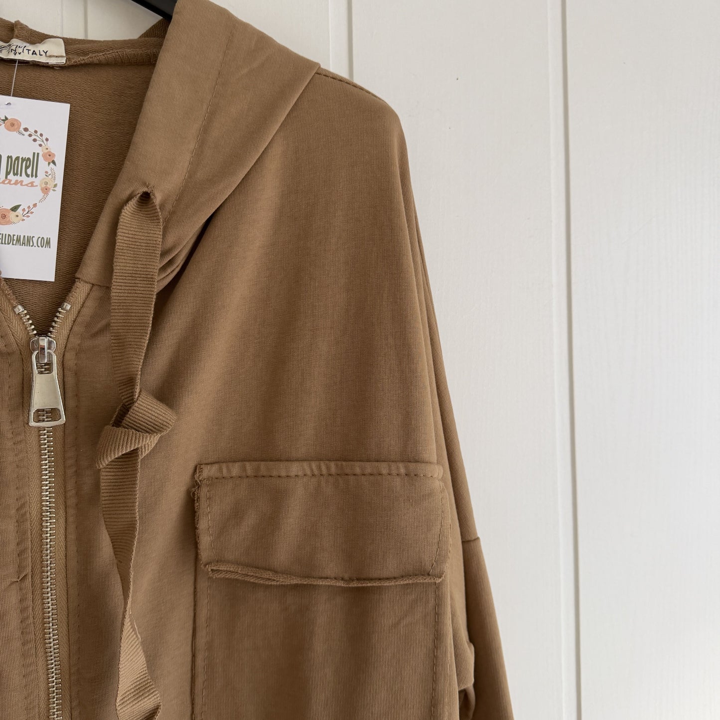 Chaqueta Jogger camel