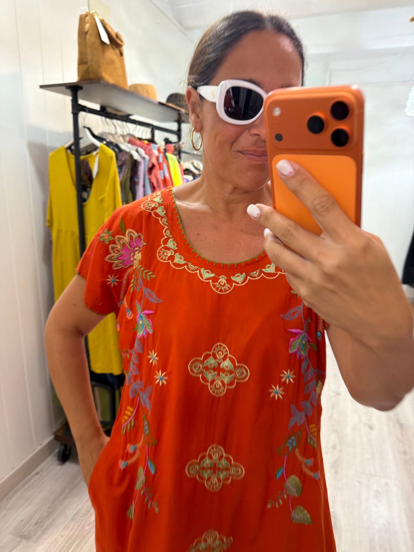 Vestido Mexicano Tijuana largo caldera 1