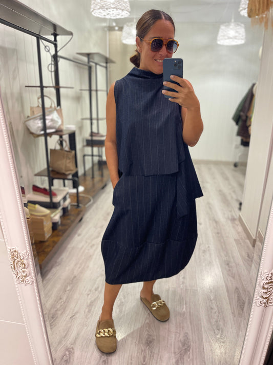 Chaleco Irati jeans suave