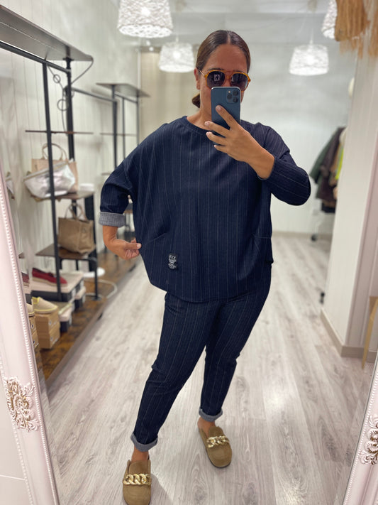 Sudadera Nara jeans suave