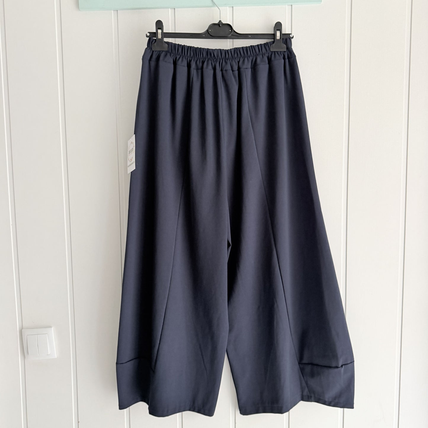 Pantalón Punto Roma balloon marino