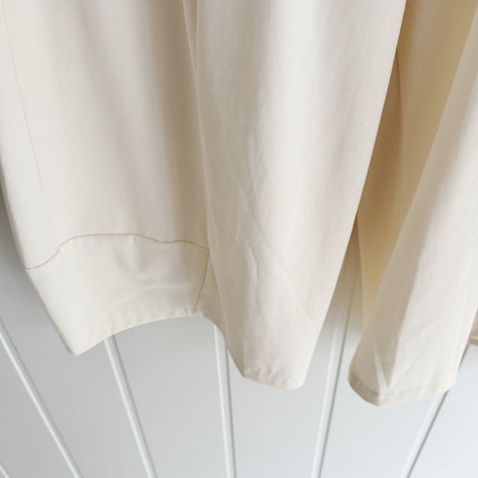 Pantalón Punto Roma balloon beige