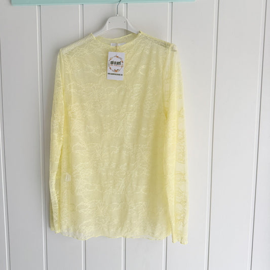 Camiseta Blonda amarillo