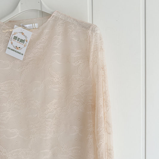 Camiseta Blonda rosa