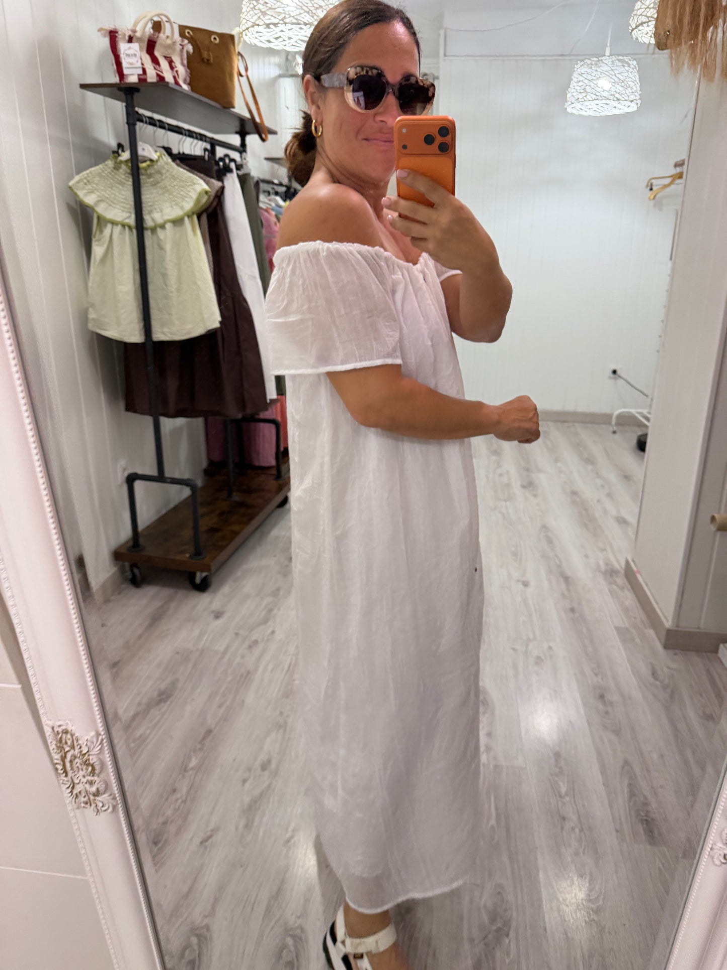 Vestido Natura blanco