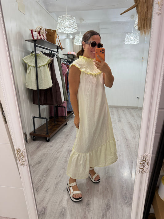 Vestido Candela amarillo