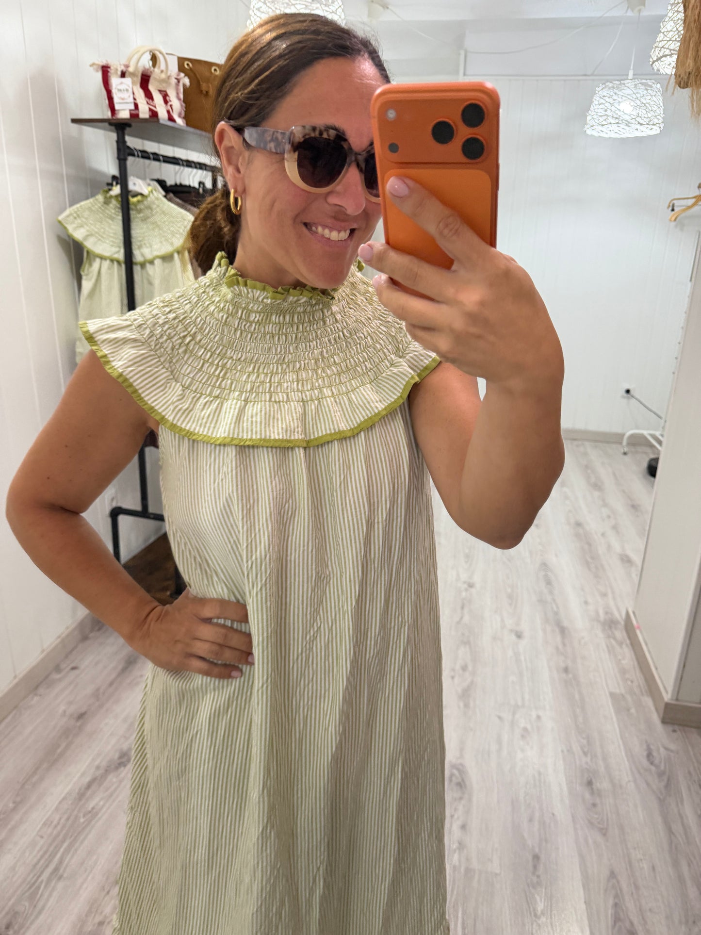 Vestido Candela verde