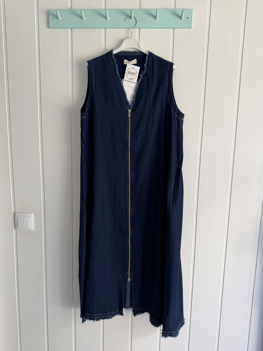 Vestido Zipper Jeans