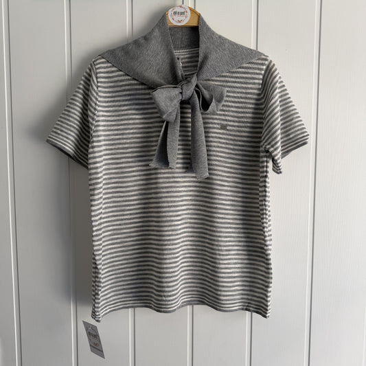 Camiseta Maica punto gris