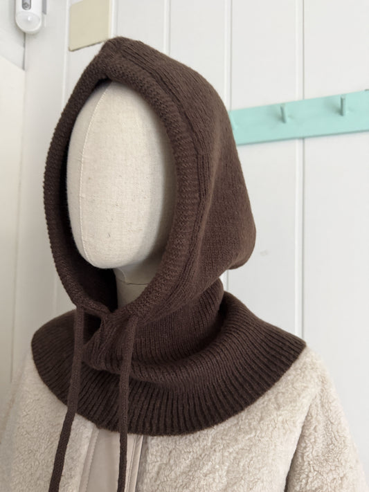 Balaclava / capucha chocolate