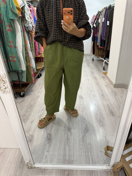 Pantalón Sendai summer verde oliva