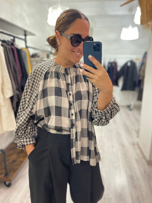 Camisa Akane cuadros