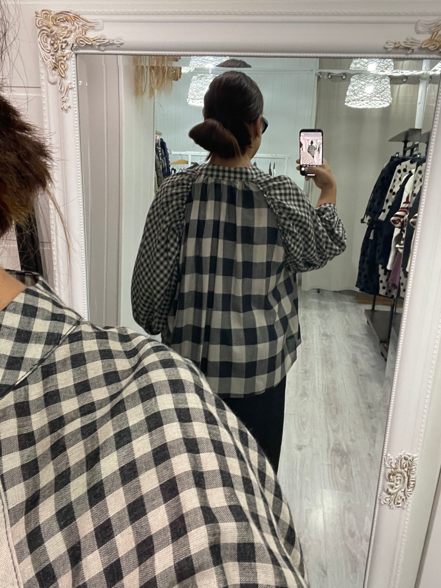 Camisa Akane cuadros