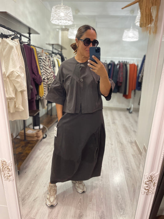 Falda Fuji chocolate