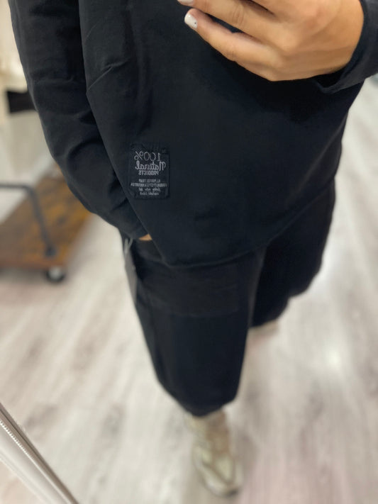 Sudadera Nara natural negro