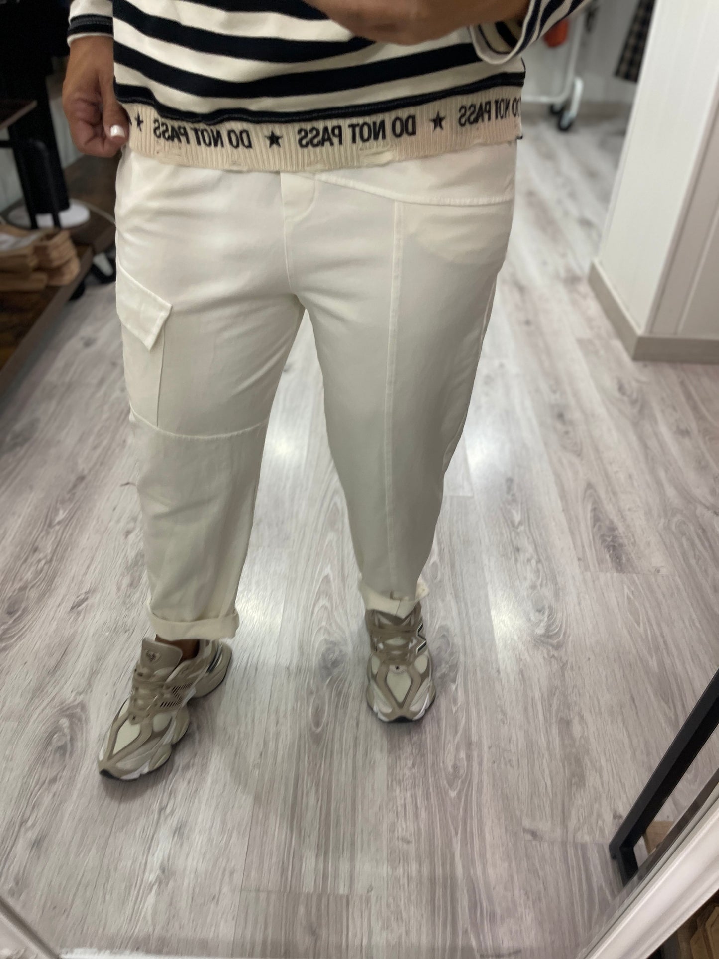Pantalón Saoko marfil
