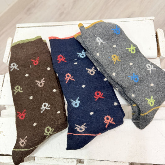 Pack 3 calcetines hombre lazos 1