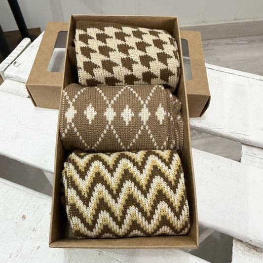 Pack 3 calcetines zigzag 2