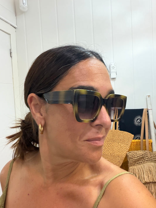 Gafas Sombra pistacho