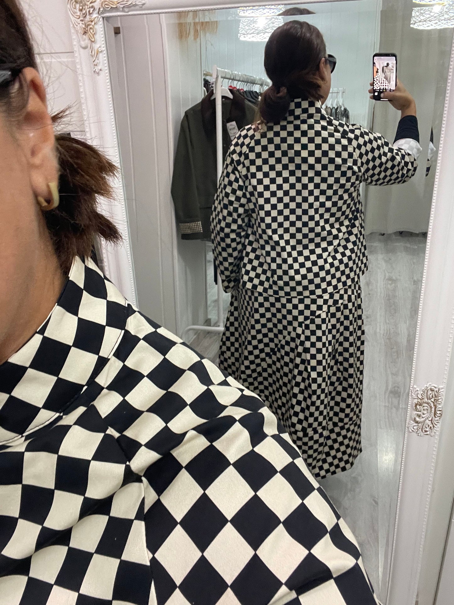 Chaqueta Damero