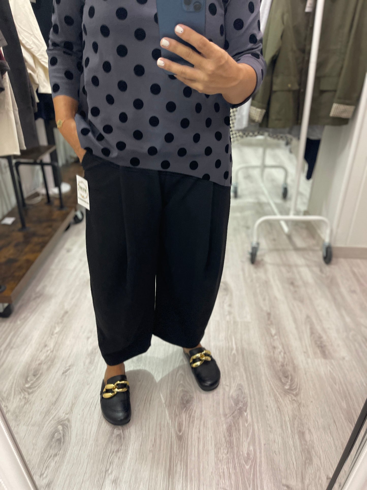 Camiseta Keiko topos gris