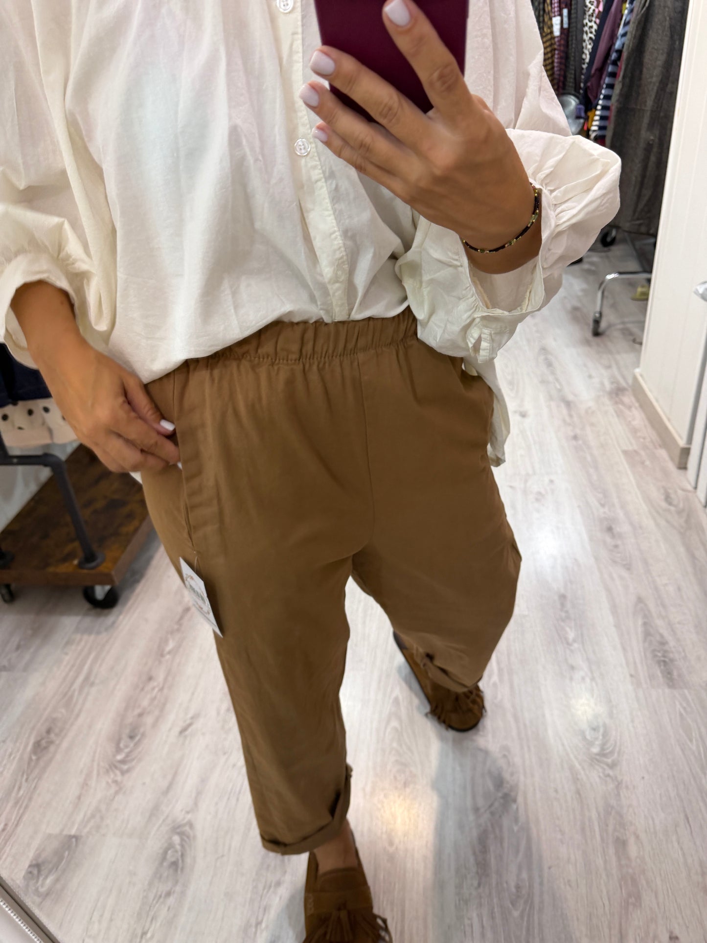 Pantalón Kobe camel