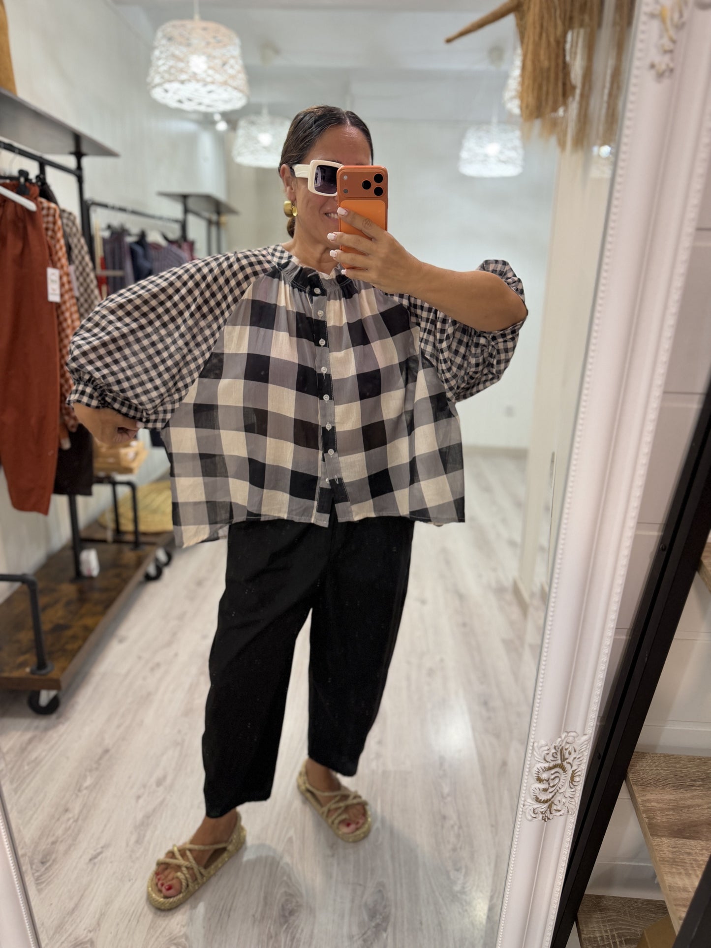 Blusa Akari negro