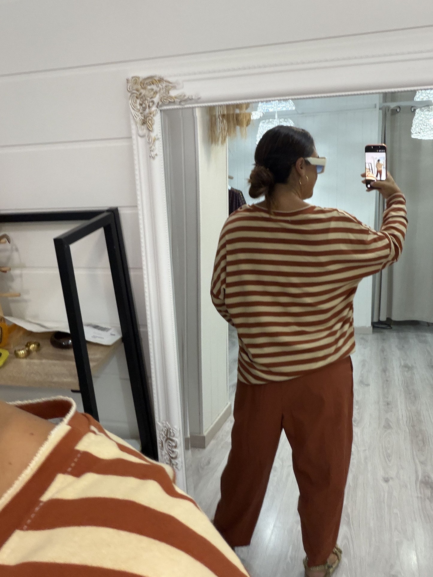 Sudadera Navy oversize caldera