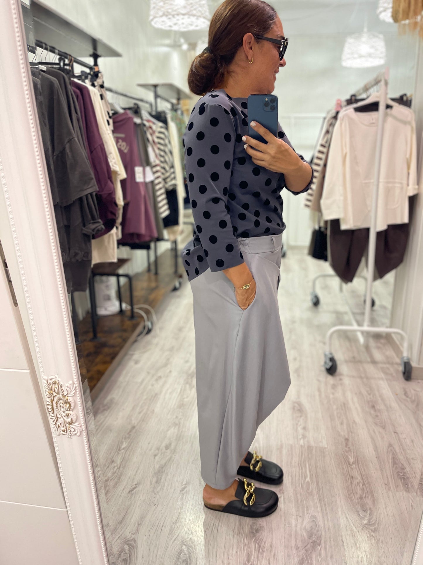 Pantalón Kioto gris