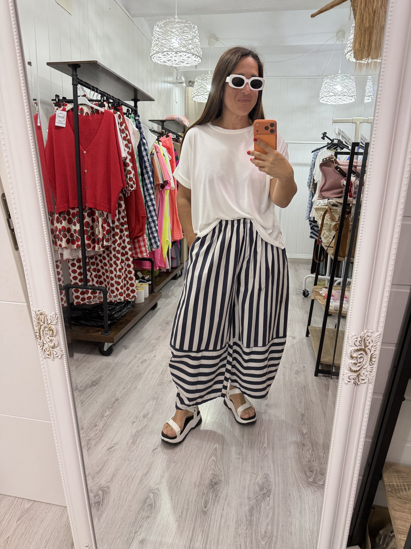 Camiseta Loose blanco